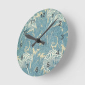 William Morris Blue Ronde Klok (Hoek)