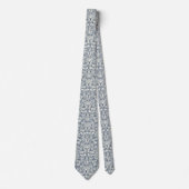 William Morris Blue "Sunflower" Neck Tie Stropdas (Voorkant)