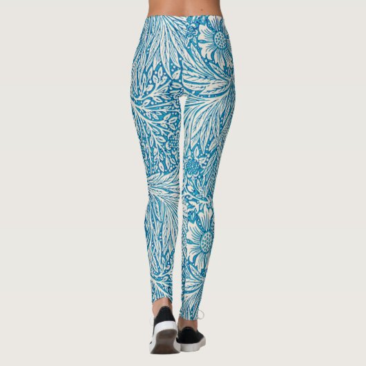 William Morris BLUE VINE Leggings (Achterkant)