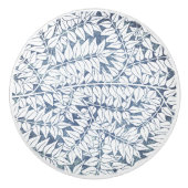 William * Morris Blue Willow Bough Keramische Knop (Voorkant)