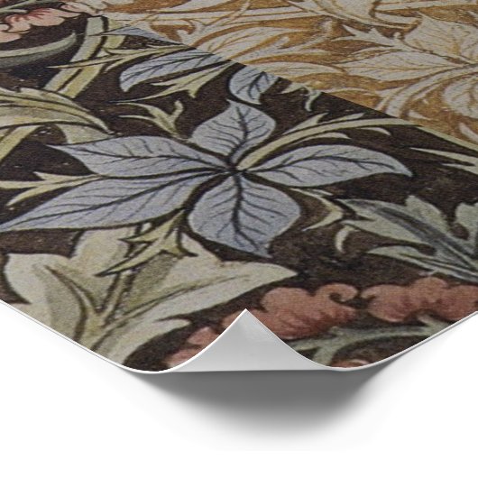 William Morris Bluebell Botanical Poster (Hoek)