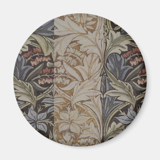 William Morris Bluebell Botanisch Magneet (Voorkant)