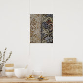 William Morris Bluebell Botanisch Poster (Keuken)