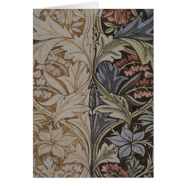 William Morris Bluebell Tapestry Design (Voorkant)