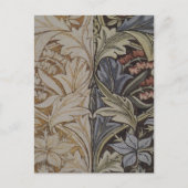 William Morris Bluebell Tapestry Design Briefkaart (Voorkant)