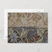 William Morris Bluebell Tapestry Design Briefkaart (Voorkant / Achterkant)