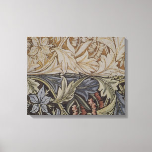 William Morris Bluebell Tapestry Design Canvas Afdruk