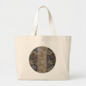 William Morris Bluebell Tapestry Design Grote Tote Bag (Voorkant)