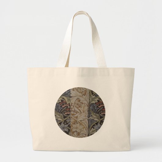 William Morris Bluebell Tapestry Design Grote Tote Bag (Voorkant)