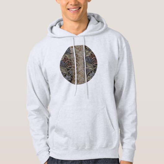 William Morris Bluebell Tapestry Design Hoodie (Voorkant)