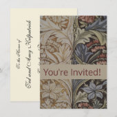 William Morris Bluebell Tapestry Design Kaart (Voorkant / Achterkant)