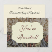 William Morris Bluebell Tapestry Design Kaart (Voorkant / Achterkant)