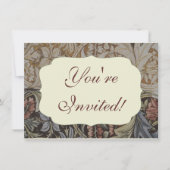 William Morris Bluebell Tapestry Design Kaart (Voorkant)