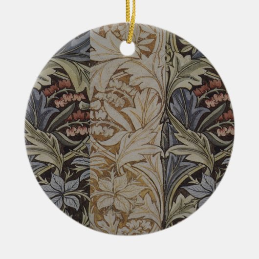 William Morris Bluebell Tapestry Design Keramisch Ornament (Voorkant)