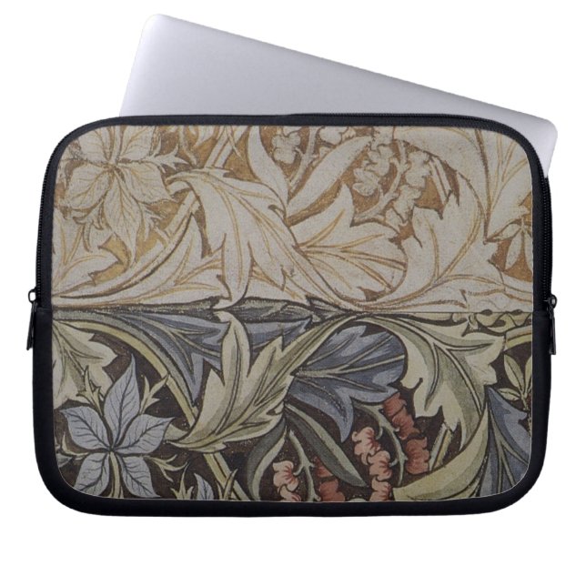 William Morris Bluebell Tapestry Design Laptop Sleeve (Voorkant)