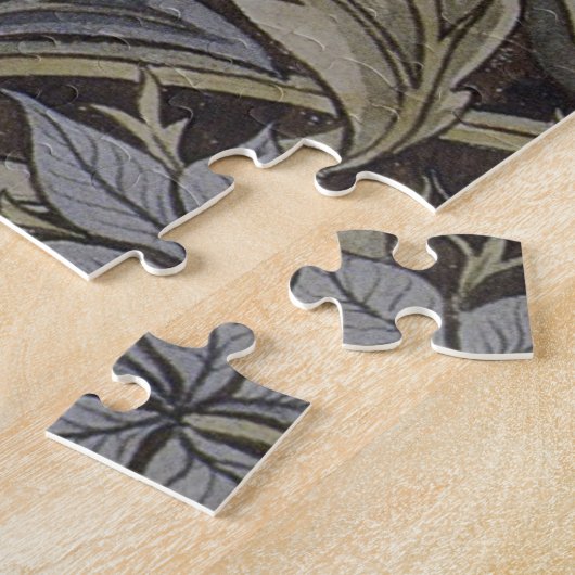 William Morris Bluebell Tapestry Design Legpuzzel (Zijkant)