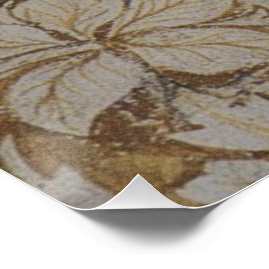 William Morris Bluebell Tapestry Design Perfect Poster (Hoek)