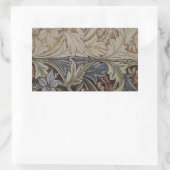 William Morris Bluebell Tapestry Design Rechthoekige Sticker (Tas)