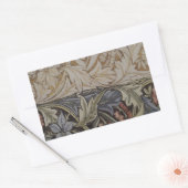 William Morris Bluebell Tapestry Design Rechthoekige Sticker (Envelop)