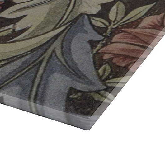 William Morris Bluebell Tapestry Design Snijplank (Hoek)