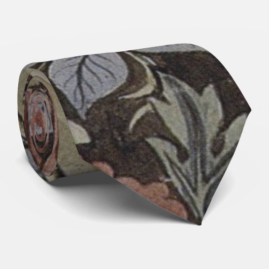 William Morris Bluebell Tapestry Design Stropdas (Opgerold)