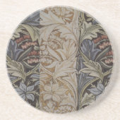 William Morris Bluebell Tapestry Design Zandsteen Onderzetter (Voorkant)