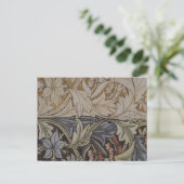 William Morris Bluebell Tapijt Botanische Klassiek Briefkaart (Staand voorkant)