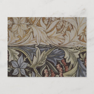 William Morris Bluebell Tapijt Botanische Klassiek Briefkaart