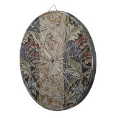 William Morris Bluebell Tapijt Botanische Klassiek Dartbord (Voorkant Rechts)