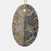 William Morris Bluebell Tapijt Botanische Klassiek Keramisch Ornament (Links)