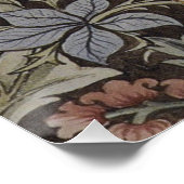 William Morris Bluebell Tapijt Botanische Klassiek Perfect Poster (Hoek)
