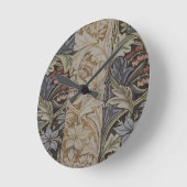 William Morris Bluebell Tapijt Botanische Klassiek Ronde Klok (Hoek)