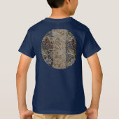 William Morris Bluebell Tapijt Botanische Klassiek T-shirt (Achterkant)
