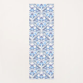 William Morris Bluejay Botanische Peri Kleur 2022 Yogamat (Voorkant)