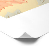 William Morris  Blush Pink Flowers Poster (Hoek)