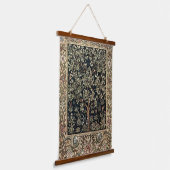 William Morris  bomen en vogels Hangend Wandkleed (Gebogen)