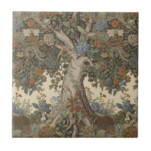 William Morris Boom Des Lebens Vintage Pre-Raphael Tegeltje