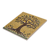 William Morris Boom Des Levens Minimalistisch Vint Tegeltje (Zijkant)