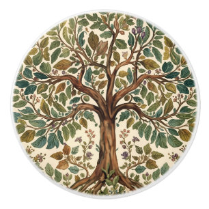William Morris Boom Des Levens Vintage Pre-Raphael Keramische Knop