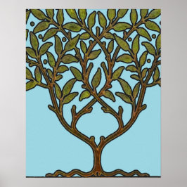 William Morris Boom Fries Behang Bloemenbehang Poster