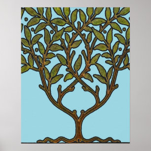 William Morris Boom Fries Behang Bloemenbehang Poster