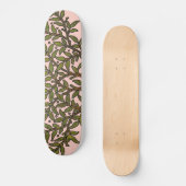 William Morris Boom Fries Behang Bloemenbehang Skateboard (Voorkant)