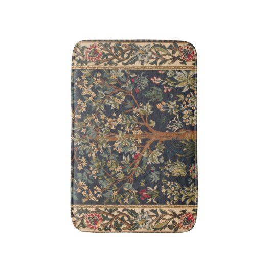 William Morris - Boom van het leven Badmat (Voorkant Verticaal)