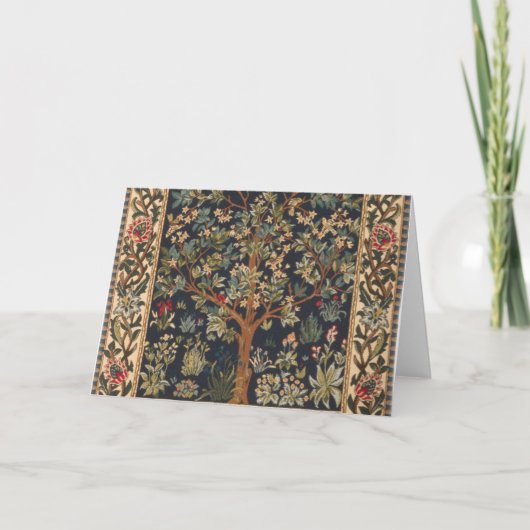 William Morris - Boom van het leven Kaart (Voorkant)