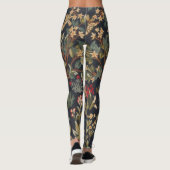William Morris - Boom van het leven Leggings (Achterkant)