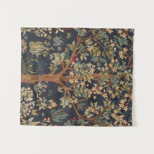 William Morris - Boom van het leven Wandkleed (Voorkant (horizontaal))