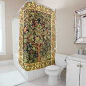 William Morris - Boom van het Life Pattern Douchegordijn (In situ)