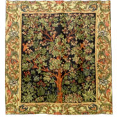 William Morris - Boom van het Life Pattern Douchegordijn (Voorkant)