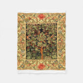 William Morris - Boom van het Life Pattern Fleece Deken (Voorkant)