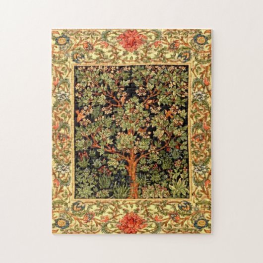 William Morris - Boom van het Life Pattern Legpuzzel (Verticaal)